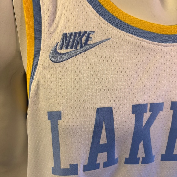 New mens large authentic Hardwood Classics Los Angeles Lakers basketball jersey - Picture 3 of 6
